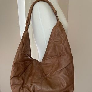 El corte Engles Spain large sack bag 100 % leather Spain